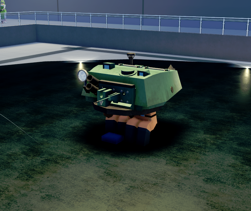 Humber - Turret in Cursed Tank Simulator